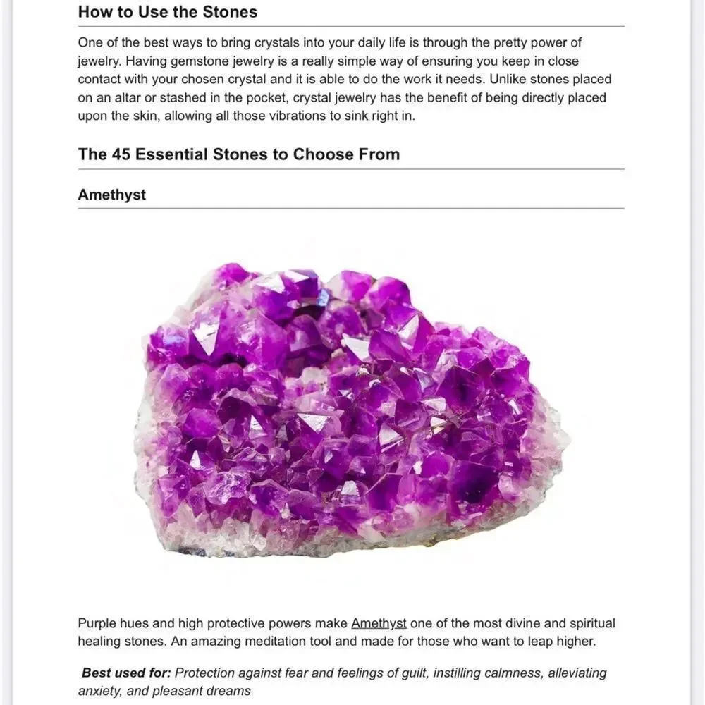 Natural raw Stone amethyst, necklace with adjustable chain. So many benefits..